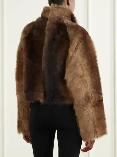 Nour Hammour Cameron Cropped Shearling Jacket | Thumbnail 3 Nour Hammour Cameron Cropped Shearling Jacket | Thumbnail 3