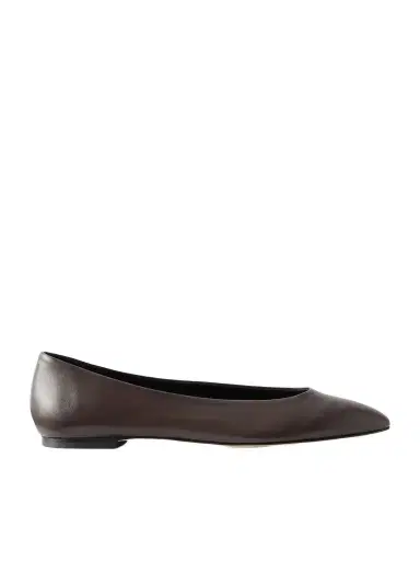 aeyde Ellie Leather Ballet Flats | Thumbnail 1 aeyde Ellie Leather Ballet Flats | Thumbnail 1