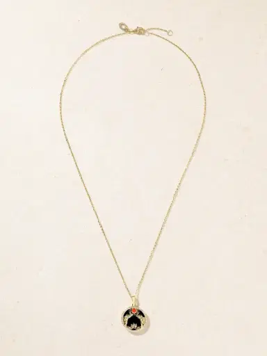 L’Atelier Nawbar Golden Eclipse 18-karat Gold Multi-stone Pendant Necklace | Thumbnail 5 L’Atelier Nawbar Golden Eclipse 18-karat Gold Multi-stone Pendant Necklace | Thumbnail 5