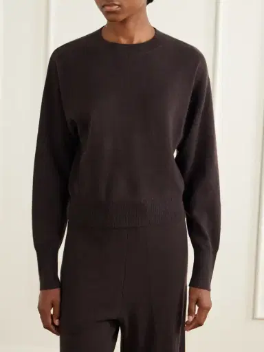 Le Kasha Menorca Cropped Cashmere Sweater | Thumbnail 3 Le Kasha Menorca Cropped Cashmere Sweater | Thumbnail 3