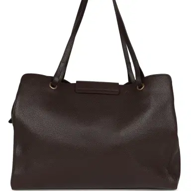 Chanel Chanel XXL "It Girl" Shopping Tote Brown Grained Calfskin Gold Hardware | Thumbnail 6 Chanel Chanel XXL "It Girl" Shopping Tote Brown Grained Calfskin Gold Hardware | Thumbnail 6