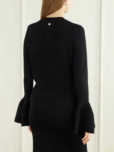 Stella McCartney Crepe Cardigan | Thumbnail 3 Stella McCartney Crepe Cardigan | Thumbnail 3