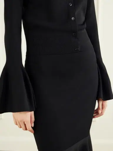 Stella McCartney Crepe Cardigan | Thumbnail 4 Stella McCartney Crepe Cardigan | Thumbnail 4