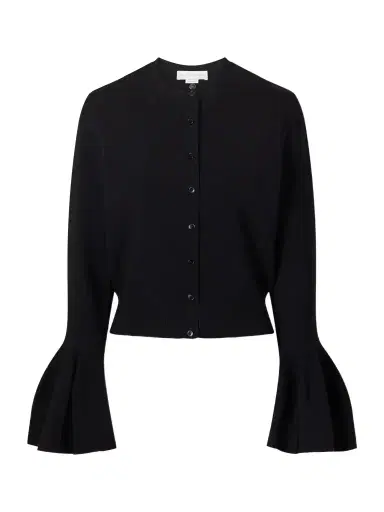 Stella McCartney Crepe Cardigan | Thumbnail 1 Stella McCartney Crepe Cardigan | Thumbnail 1