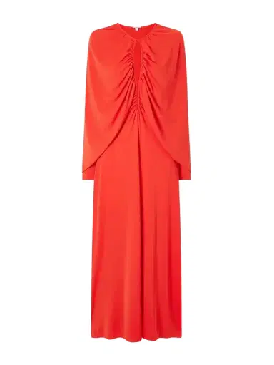 Johanna Ortiz Silent Solistice Cape-effect Draped Stretch-jersey Maxi Dress | Thumbnail 1 Johanna Ortiz Silent Solistice Cape-effect Draped Stretch-jersey Maxi Dress | Thumbnail 1