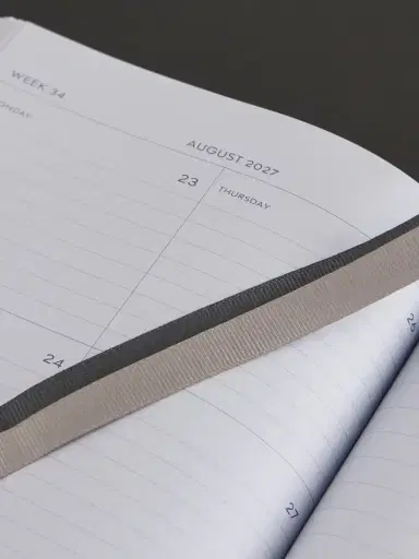 Smythson Soho 2027 Metallic Leather Diary | Thumbnail 4 Smythson Soho 2027 Metallic Leather Diary | Thumbnail 4