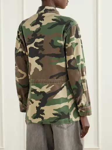 Nili Lotan Sacha Camouflage-print Cotton-drill Jacket | Thumbnail 4 Nili Lotan Sacha Camouflage-print Cotton-drill Jacket | Thumbnail 4