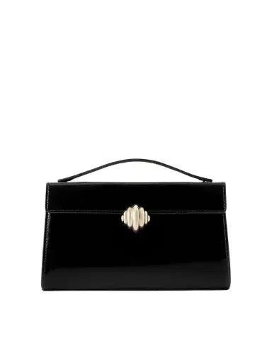 Aquazzura Alex Patent-leather Clutch | Thumbnail 1 Aquazzura Alex Patent-leather Clutch | Thumbnail 1