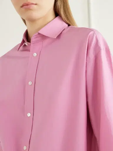 Polo Ralph Lauren Cotton And Silk-blend Shirt | Thumbnail 5 Polo Ralph Lauren Cotton And Silk-blend Shirt | Thumbnail 5