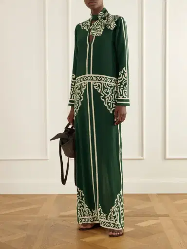 Johanna Ortiz The Windborne Silk-crepe De Chine Maxi Dress | Thumbnail 2 Johanna Ortiz The Windborne Silk-crepe De Chine Maxi Dress | Thumbnail 2
