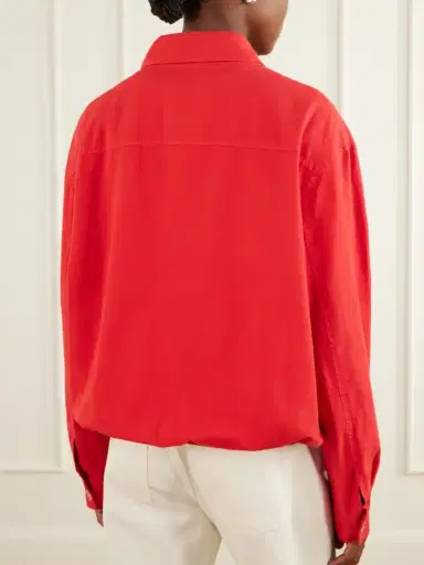 Frame + Sotheby's Cotton-twill Jacket | Thumbnail 4 Frame + Sotheby's Cotton-twill Jacket | Thumbnail 4