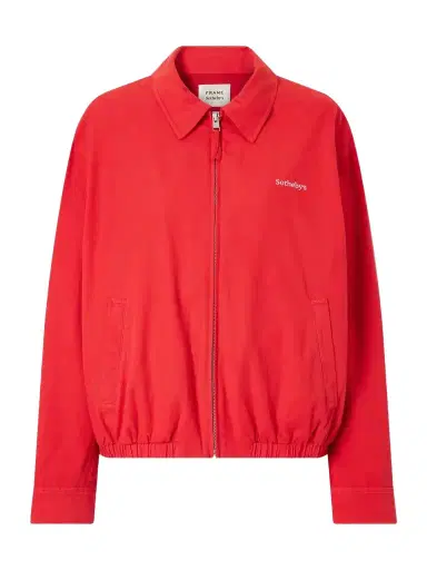 Frame + Sotheby's Cotton-twill Jacket | Thumbnail 1 Frame + Sotheby's Cotton-twill Jacket | Thumbnail 1