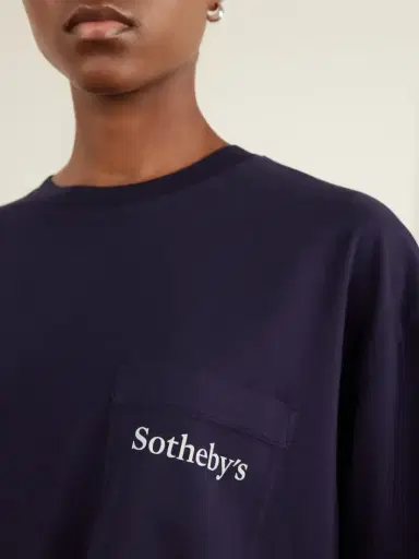 Frame + Sotheby's Logo-embroidered Cotton-jersey Sweatshirt | Thumbnail 5 Frame + Sotheby's Logo-embroidered Cotton-jersey Sweatshirt | Thumbnail 5