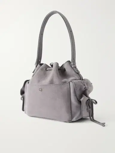 Acne Studios Suede Shoulder Bag | Thumbnail 4 Acne Studios Suede Shoulder Bag | Thumbnail 4