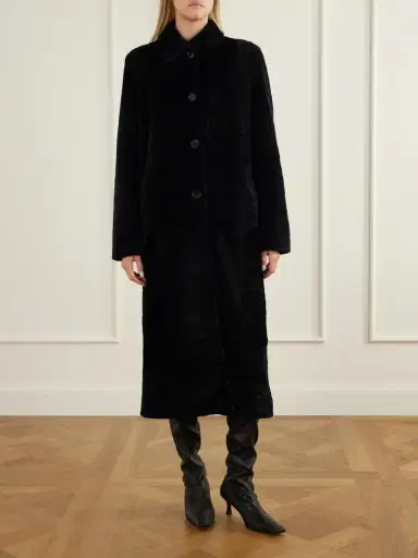 Nour Hammour Paloma Shearling Coat | Thumbnail 3 Nour Hammour Paloma Shearling Coat | Thumbnail 3