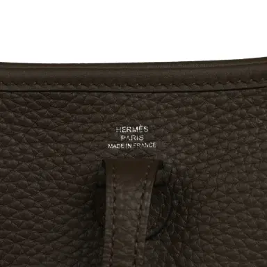 HERMÈS Hermes Evelyne TPM Vert Loden Clemence Palladium Hardware | Thumbnail 6 HERMÈS Hermes Evelyne TPM Vert Loden Clemence Palladium Hardware | Thumbnail 6