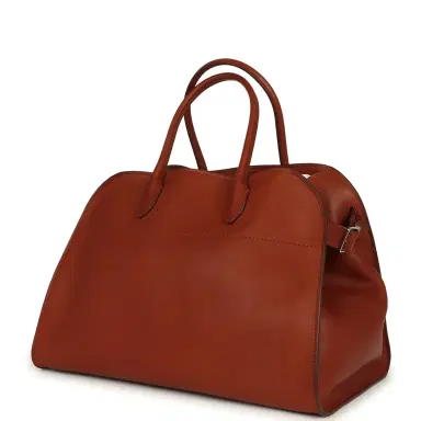 The Row The Row Soft Margaux 15 Acero Leather Silver Hardware | Thumbnail 5 The Row The Row Soft Margaux 15 Acero Leather Silver Hardware | Thumbnail 5