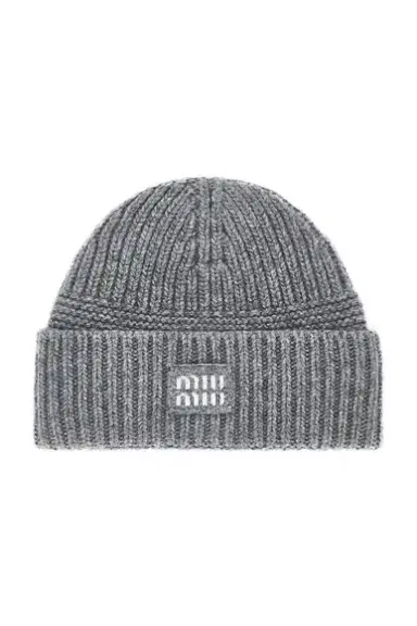 Miu Miu Cashmere Wool Beanie | Thumbnail 1 Miu Miu Cashmere Wool Beanie | Thumbnail 1