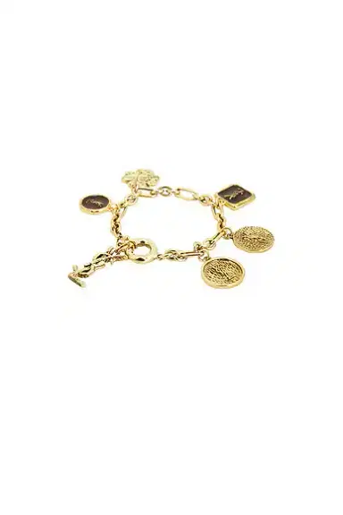 Saint Laurent YSL Charm Bracelet | Thumbnail 4 Saint Laurent YSL Charm Bracelet | Thumbnail 4