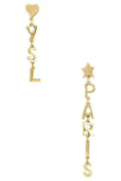 YSL Paris Pendant Earrings YSL Paris Pendant Earrings
