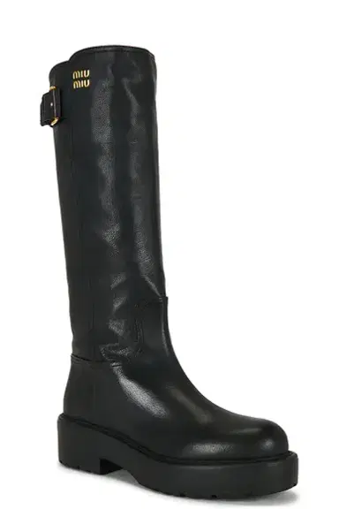 Miu Miu Lifestyle Boyfriend Boot | Thumbnail 2 Miu Miu Lifestyle Boyfriend Boot | Thumbnail 2