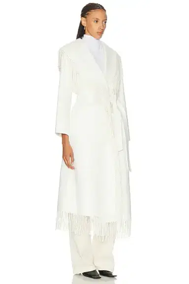Simkhai Carrie Fringe Robe Coat | Thumbnail 3 Simkhai Carrie Fringe Robe Coat | Thumbnail 3