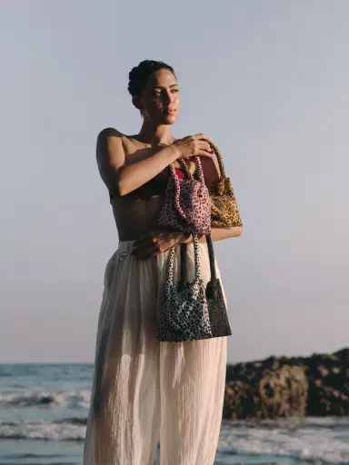 SAC DE SOUL Gold and Black Leopard Felidea Bag | Thumbnail 3 SAC DE SOUL Gold and Black Leopard Felidea Bag | Thumbnail 3