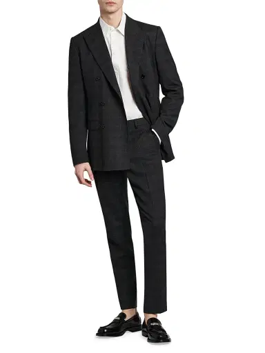Dolce & Gabbana Men's Logo Cotton Poplin Shirt - Bianco Ottico | Thumbnail 2 Dolce & Gabbana Men's Logo Cotton Poplin Shirt - Bianco Ottico | Thumbnail 2
