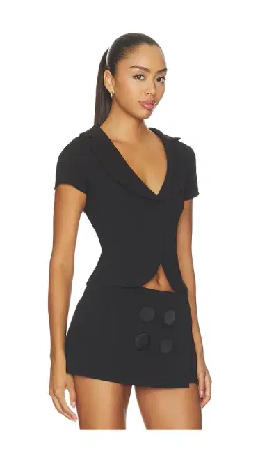 ALL THE WAYS Laurel Short Sleeve Blazer | Thumbnail 2 ALL THE WAYS Laurel Short Sleeve Blazer | Thumbnail 2