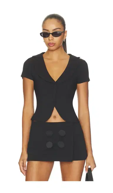 ALL THE WAYS Laurel Short Sleeve Blazer | Thumbnail 1 ALL THE WAYS Laurel Short Sleeve Blazer | Thumbnail 1