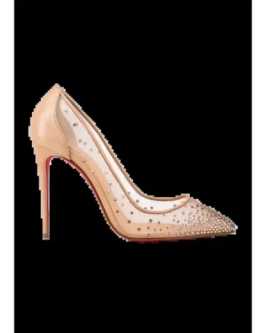 Christian Louboutin Follies 100mm Embellished Red Sole Pumps | Thumbnail 2 Christian Louboutin Follies 100mm Embellished Red Sole Pumps | Thumbnail 2