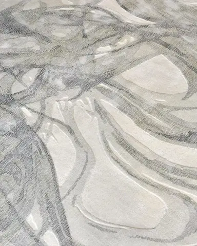 Exquisite Rugs Gianni Hand-Loomed Silver Rug | Thumbnail 9 Exquisite Rugs Gianni Hand-Loomed Silver Rug | Thumbnail 9