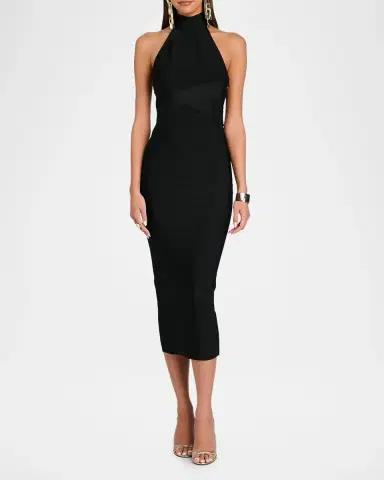 Retrofête Runa Bandage Knit Midi Dress | Thumbnail 2 Retrofête Runa Bandage Knit Midi Dress | Thumbnail 2