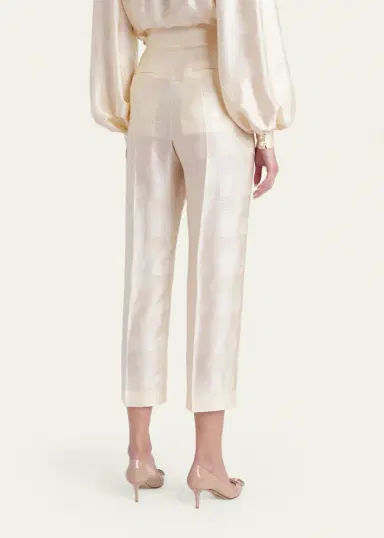 Valentino Garavani Satin Polka Dot Trousers | Thumbnail 3 Valentino Garavani Satin Polka Dot Trousers | Thumbnail 3