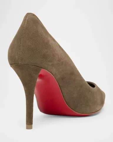 Christian Louboutin 80mm Miss Z Suede Pumps | Thumbnail 2 Christian Louboutin 80mm Miss Z Suede Pumps | Thumbnail 2
