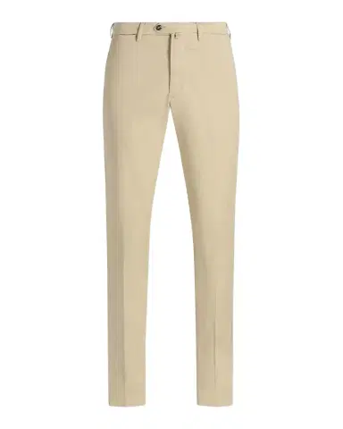 Sartorio Men's Slim Stretch Flat-Front Trousers | Thumbnail 1 Sartorio Men's Slim Stretch Flat-Front Trousers | Thumbnail 1