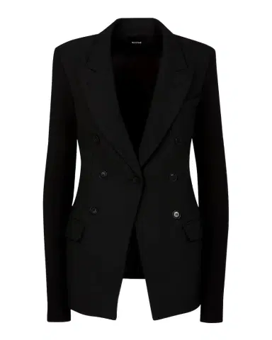SMYTHE Not A DB Blazer with Jersey Sleeves | Thumbnail 1 SMYTHE Not A DB Blazer with Jersey Sleeves | Thumbnail 1
