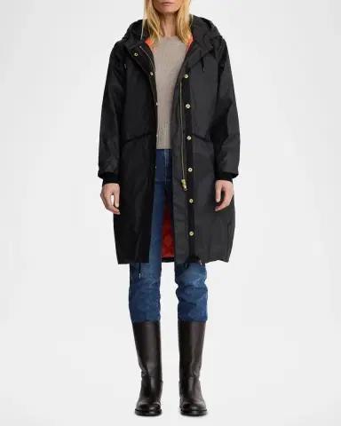 SMYTHE Dark and Stormy Hooded Rain Coat | Thumbnail 2 SMYTHE Dark and Stormy Hooded Rain Coat | Thumbnail 2