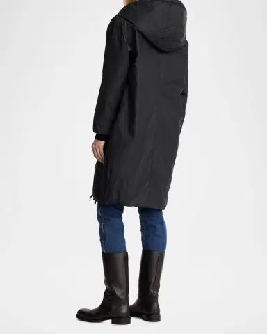 SMYTHE Dark and Stormy Hooded Rain Coat | Thumbnail 3 SMYTHE Dark and Stormy Hooded Rain Coat | Thumbnail 3