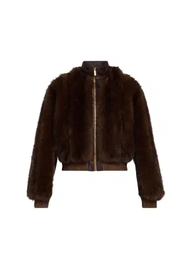 Zimmermann Valiant Faux Fur Bomber Jacket | Thumbnail 1 Zimmermann Valiant Faux Fur Bomber Jacket | Thumbnail 1