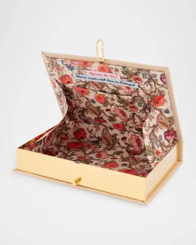 Olympia Le-Tan Tulip Book Clutch Bag | Thumbnail 2 Olympia Le-Tan Tulip Book Clutch Bag | Thumbnail 2
