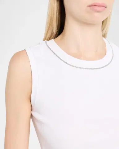 PESERICO Punto Luce Crewneck Rib Knit Top | Thumbnail 5 PESERICO Punto Luce Crewneck Rib Knit Top | Thumbnail 5
