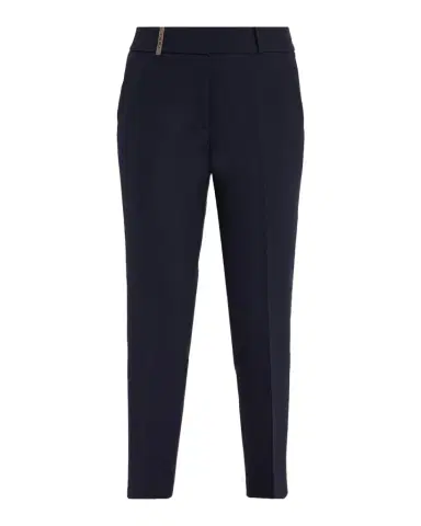 PESERICO Cropped Slim-Fit Pants | Thumbnail 1 PESERICO Cropped Slim-Fit Pants | Thumbnail 1