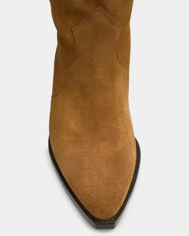 Isabel Marant Denvee Suede Tall Western Boots | Thumbnail 5 Isabel Marant Denvee Suede Tall Western Boots | Thumbnail 5