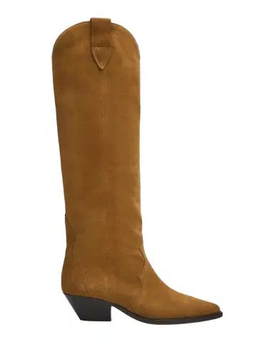 Isabel Marant Denvee Suede Tall Western Boots | Thumbnail 1 Isabel Marant Denvee Suede Tall Western Boots | Thumbnail 1