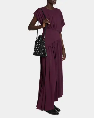 Rabanne Embellished Raffia Top Handle Bag | Thumbnail 2 Rabanne Embellished Raffia Top Handle Bag | Thumbnail 2