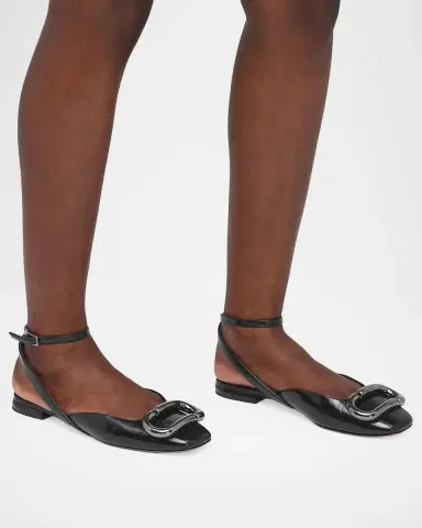 Marc Jacobs The Pop J Marc Leather Slingback Flats | Thumbnail 2 Marc Jacobs The Pop J Marc Leather Slingback Flats | Thumbnail 2