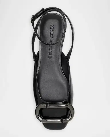 Marc Jacobs The Pop J Marc Leather Slingback Flats | Thumbnail 3 Marc Jacobs The Pop J Marc Leather Slingback Flats | Thumbnail 3