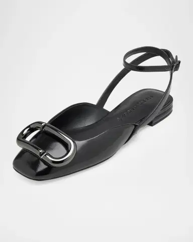 Marc Jacobs The Pop J Marc Leather Slingback Flats | Thumbnail 4 Marc Jacobs The Pop J Marc Leather Slingback Flats | Thumbnail 4