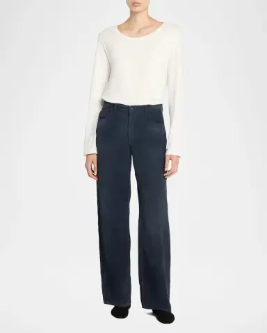 The Row Eglitta Corduroy Wide-Leg Pants | Thumbnail 2 The Row Eglitta Corduroy Wide-Leg Pants | Thumbnail 2